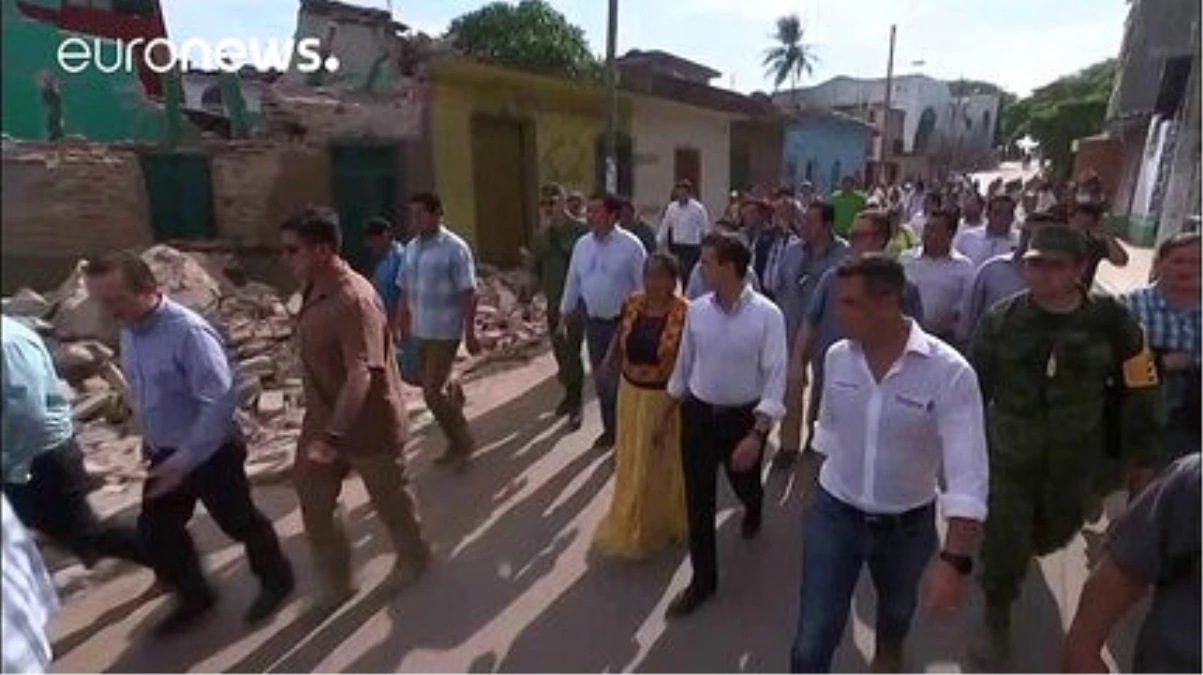 Depremin Vurduğu Meksika\'da 3 Günlük Yas İlan Edildi