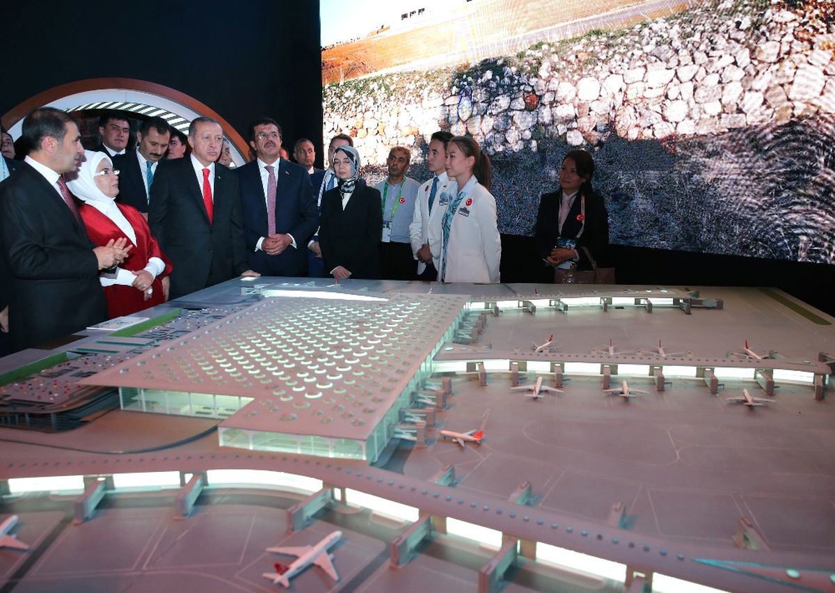 Erdoğan Expo 2017 Fuar Alanını Ziyaret Etti