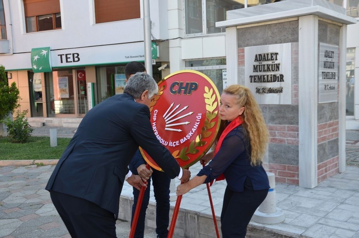 Hayrabolu\'da CHP\'nin Kuruluş Yıl Dönümü Kutlandı