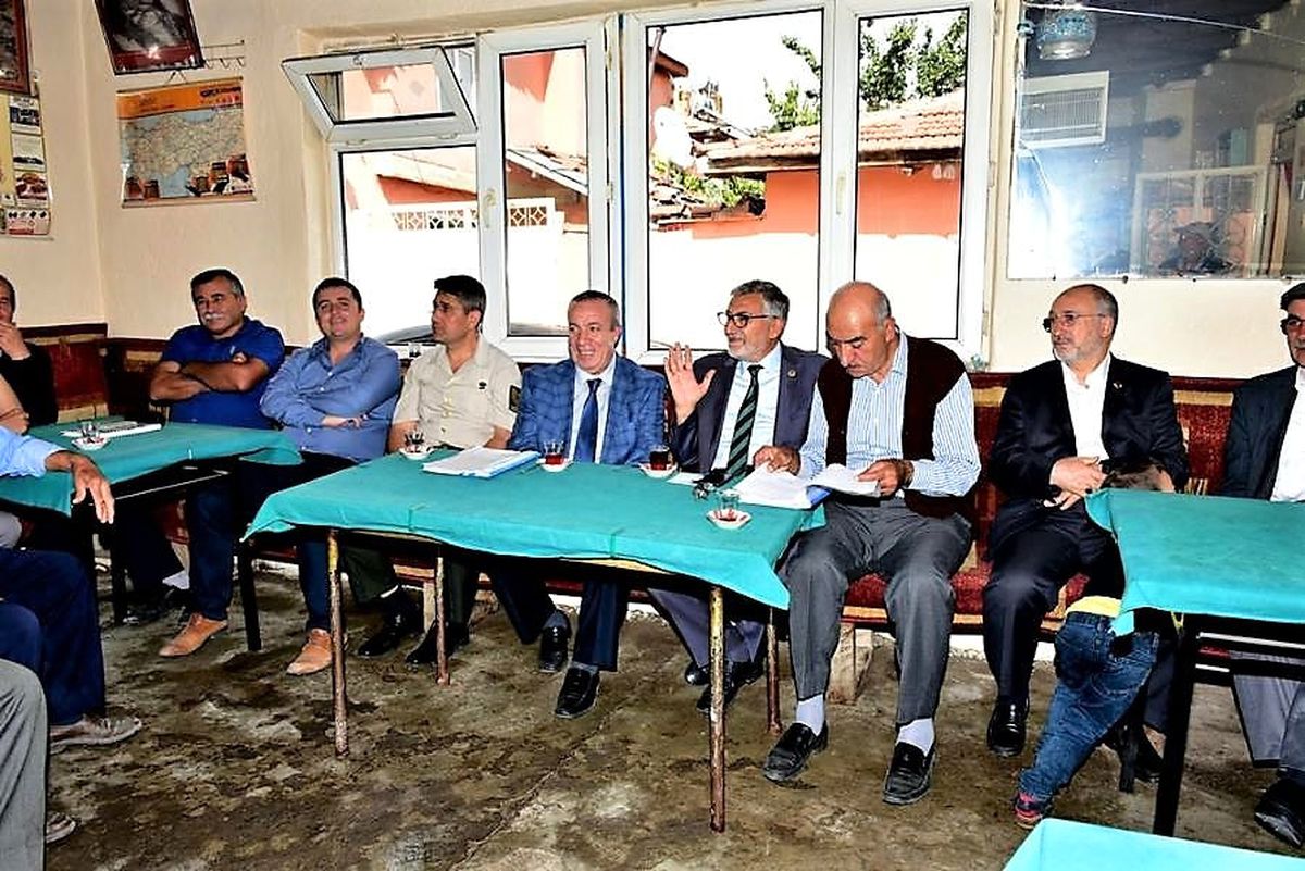 İnönü\'de Halk Toplantısı Gerçekleşti
