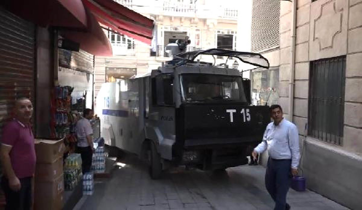 İstiklal Caddesi\'nde Yangın