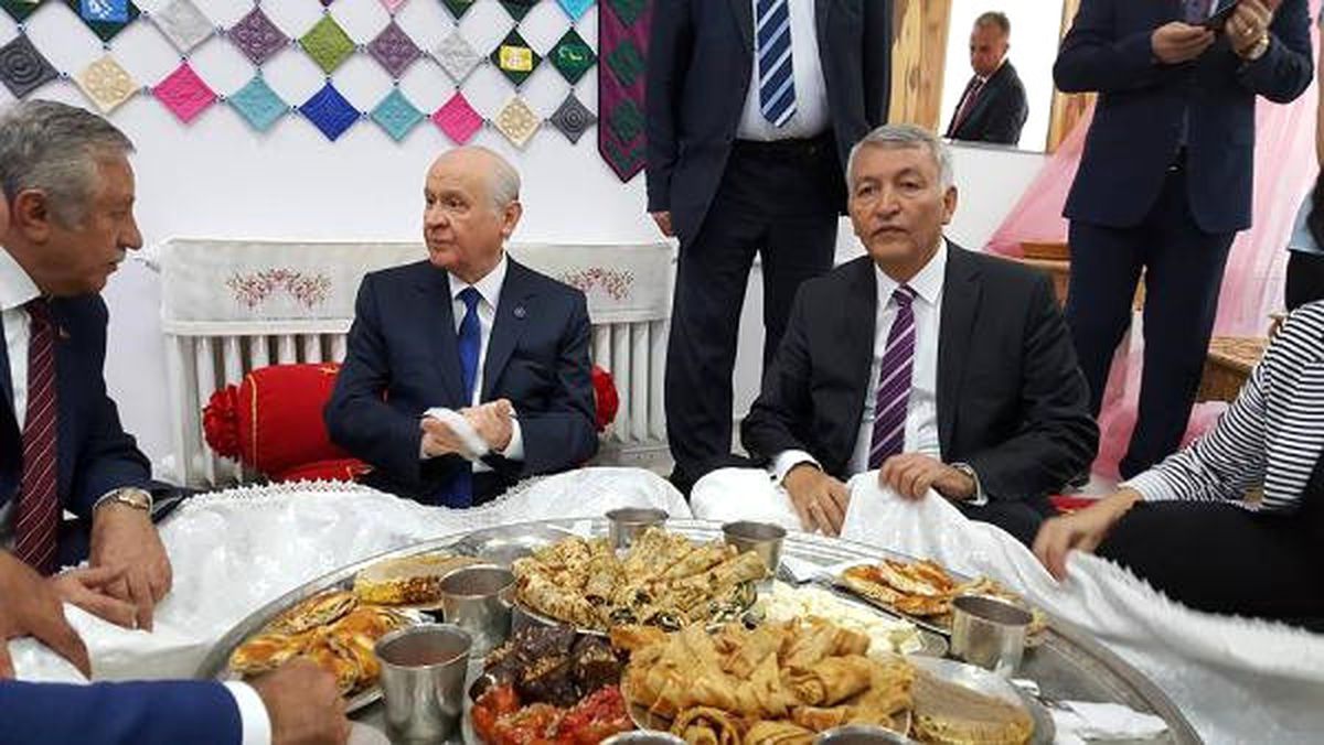 MHP Lideri Devlet Bahçeli Isparta\'da