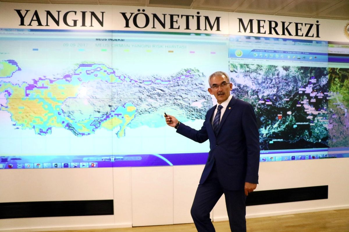 Orman Yangınların Sebebi Yüzde 90 İnsan"