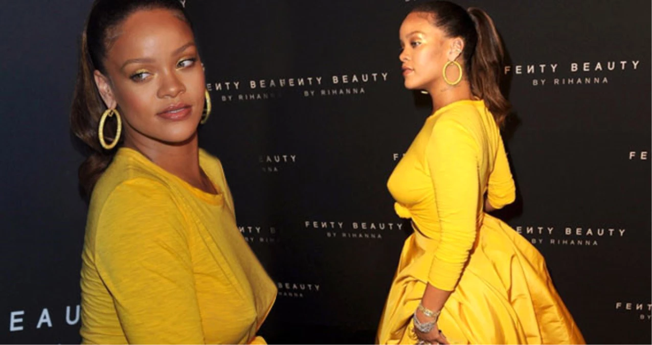 Rihanna Öyle Bir Elbise Giydi ki Markasının Önüne Geçti