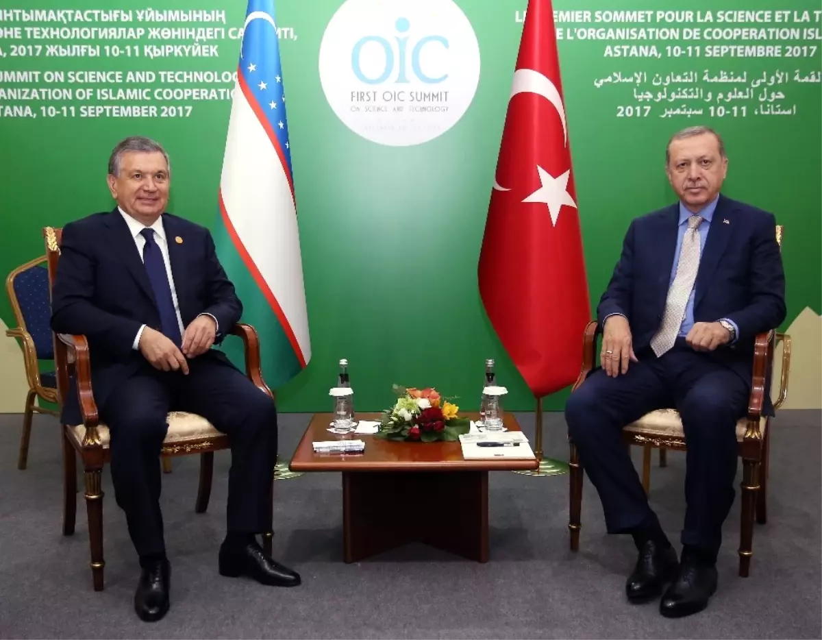 Cumhurbaşkanı Erdoğan, Bangladeş ve Özbekistan Cumhurbaşkanları ile Görüştü