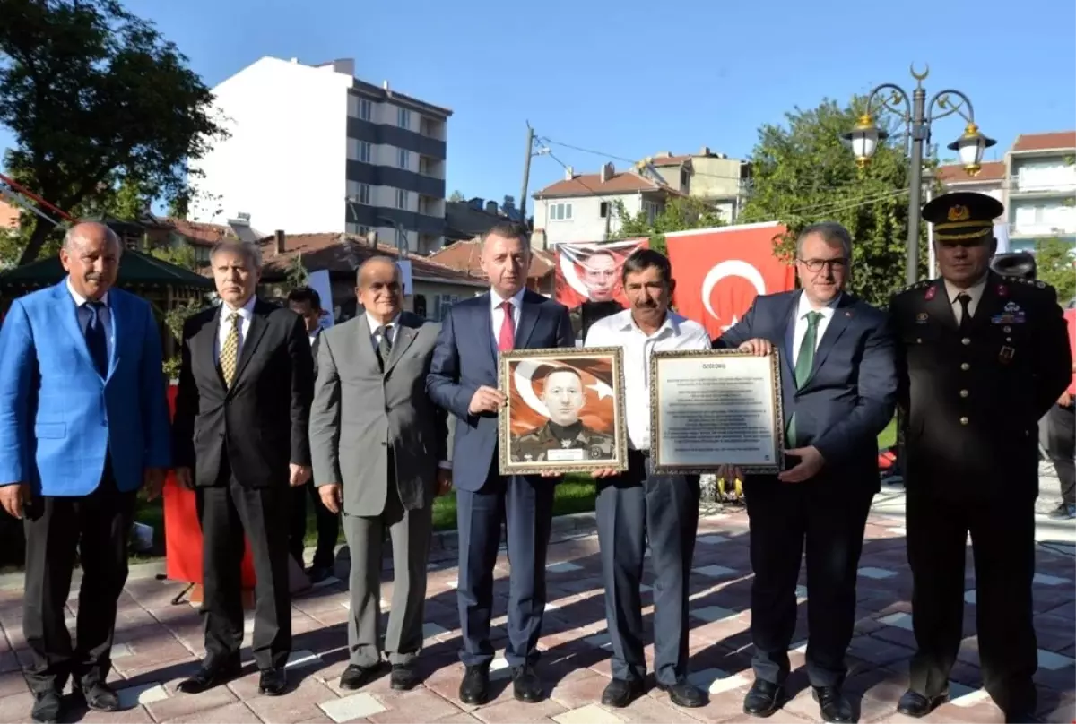 Ertuğrul Gazi\'yi Anma ve Yörük Şenlikleri Kapsamında Şehit Polis Memuru Kazım Esmer Parkı Açıldı