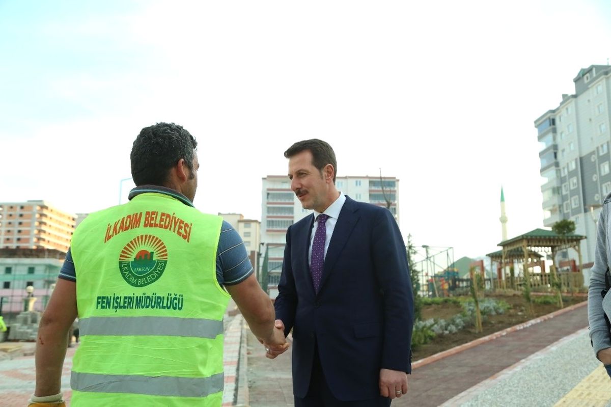 İlkadım\'da Cadde ve Sokaklar Güzelleşiyor