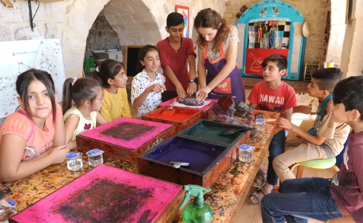 Mülteci Çocuklar Mardin Müzesi Etkinliklerine Katıldı