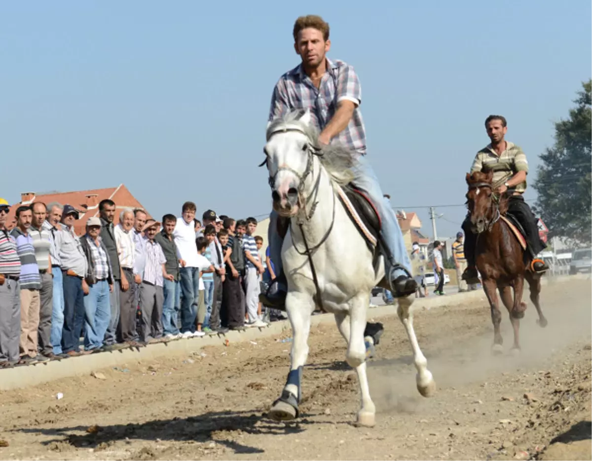 Ödemiş\'te Rahvan At Yarışları