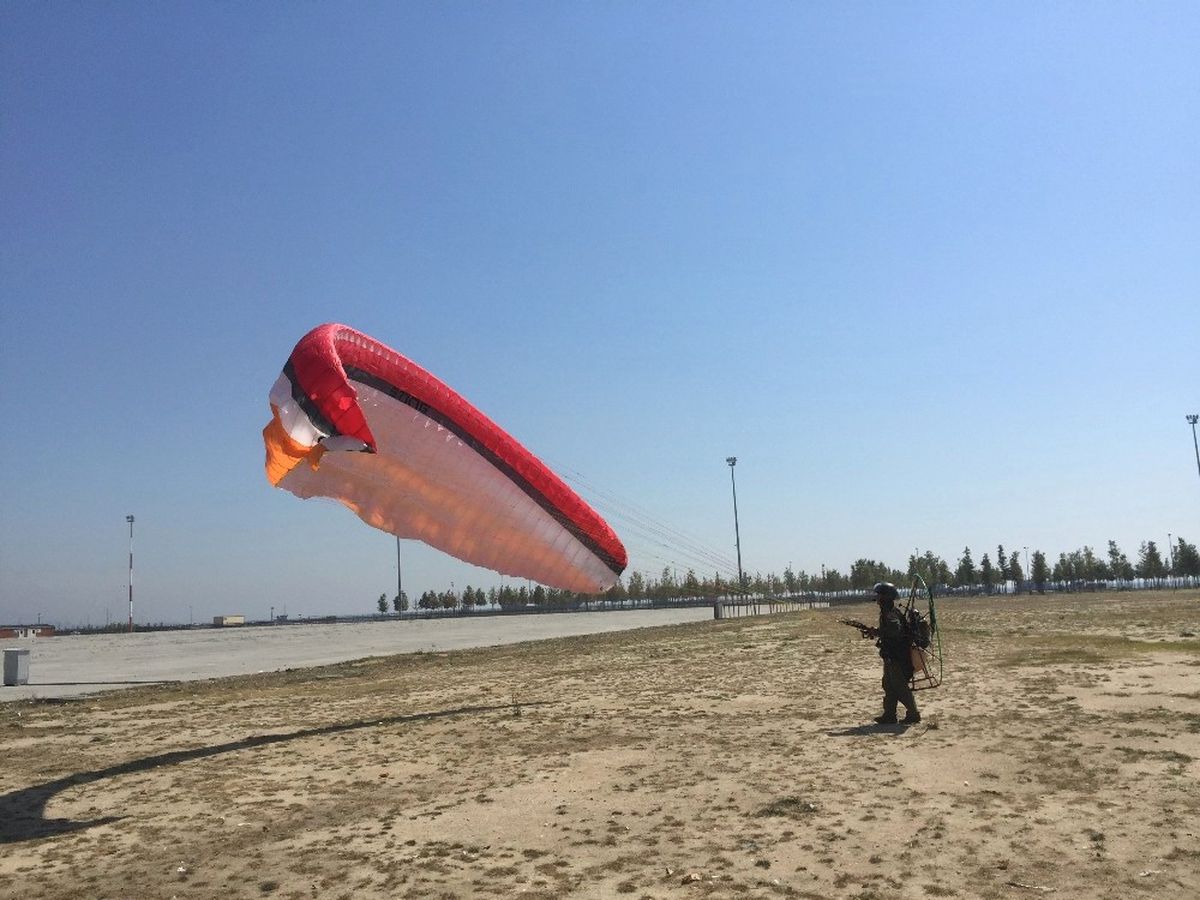Paramotor ile İstanbul\'u Havadan Gezdiler