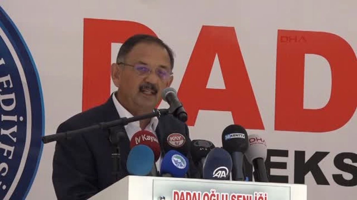 Çevre ve Şehircilik Bakanı Özhaseki Konya\'da