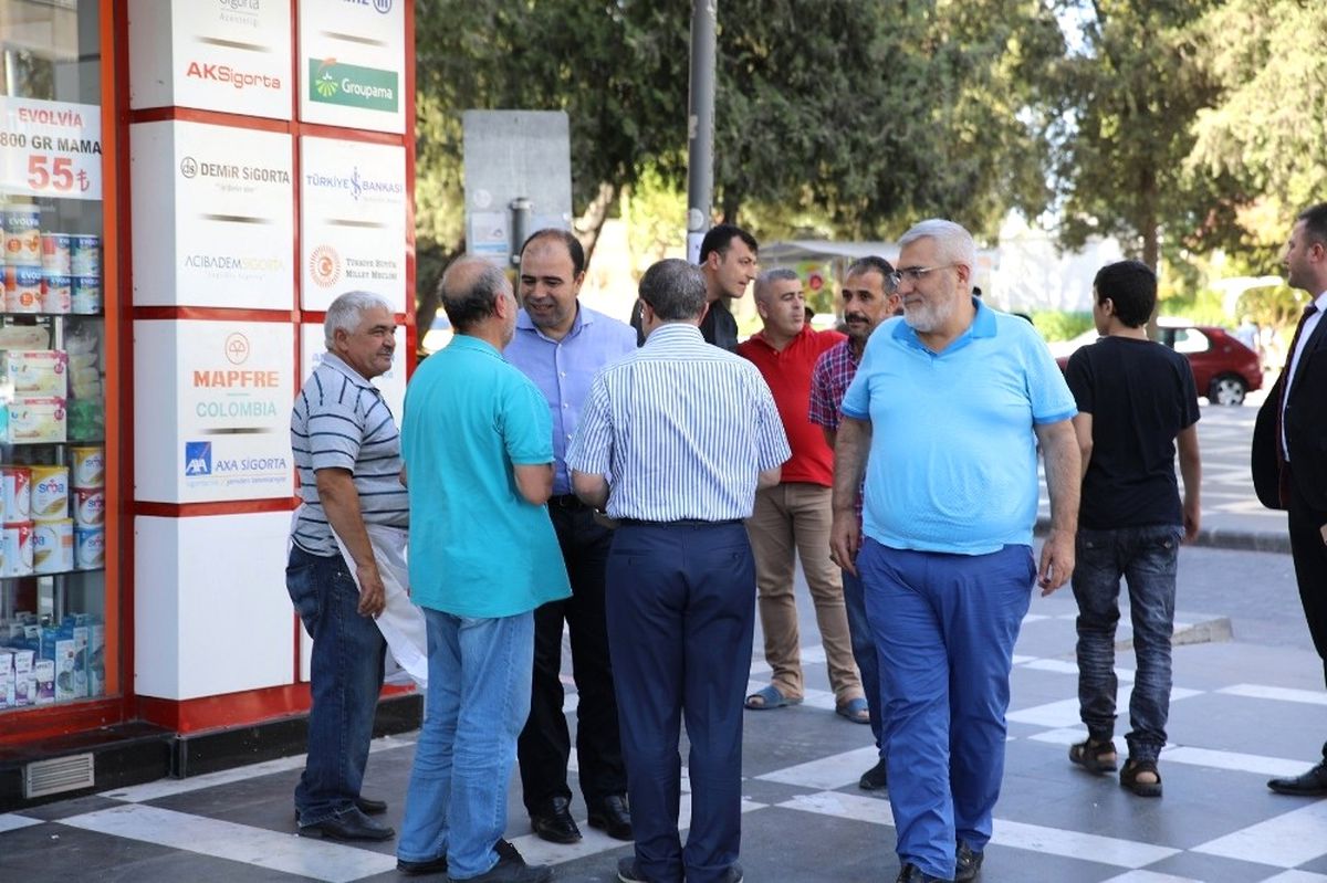 Çiftçi, Hafta Sonunda Esnafı Ziyaret Etti