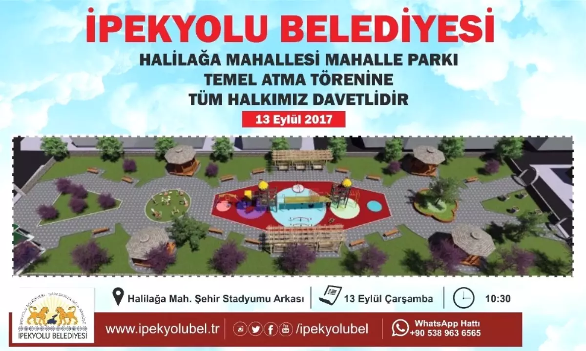 İpekyolu Belediyesinden Bir Park Müjdesi Daha