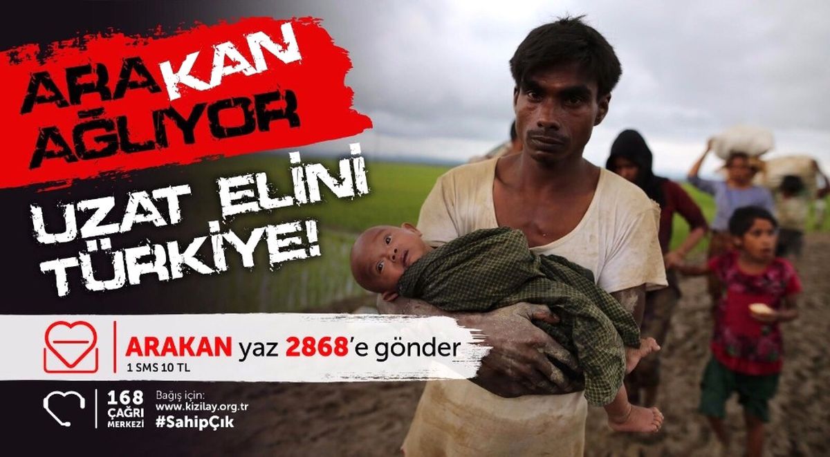 Kızılay\'ın "Arakan\'a Sahip Çık Kampanyası" Başladı