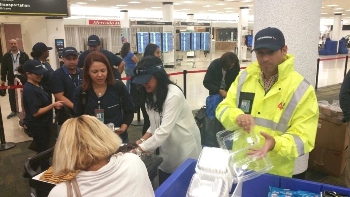Miami Uluslararası Havalimanı\'nda 47 Yolcu Mahsur Kaldı