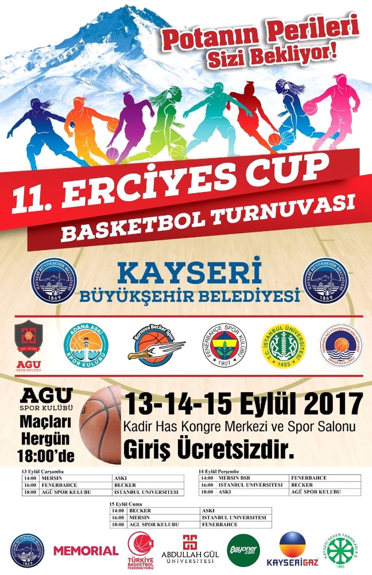 11. Erciyes Cup Başlıyor