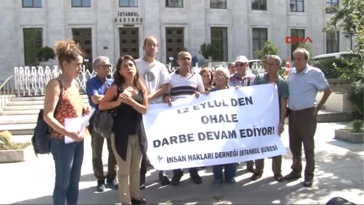 12 Eylül Darbesinin Yıl Dönümünde TRT Önünde Protesto