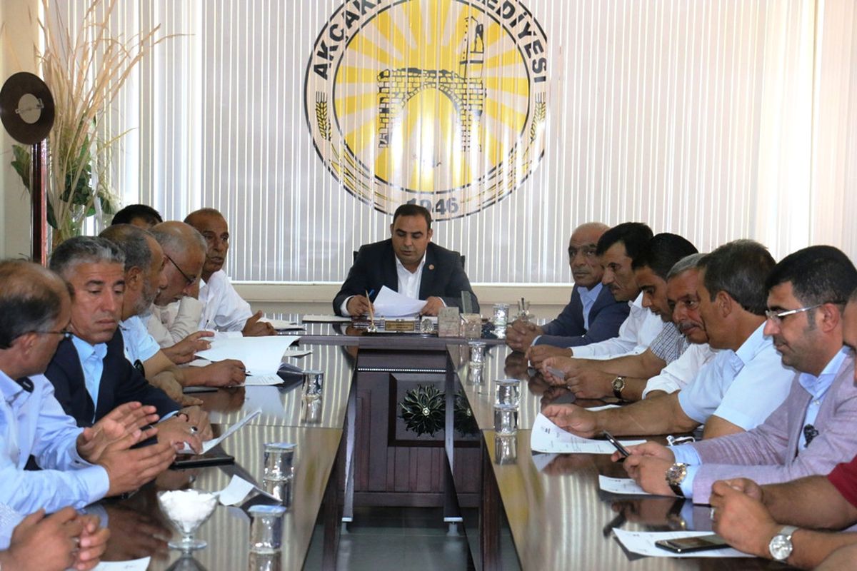 Akçakale Belediyesi Eylül Ayı Meclis Toplantısı Yapıldı