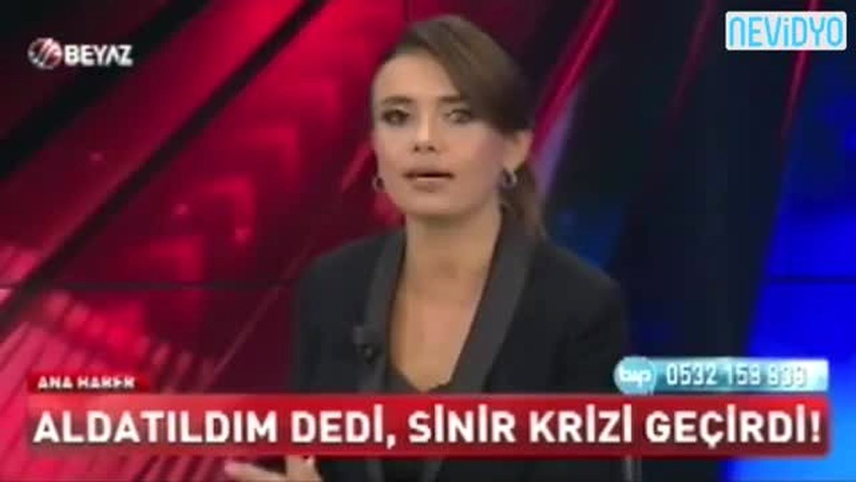Aldatılan Kadın Canlı Yayında Sinir Krizi Geçirdi