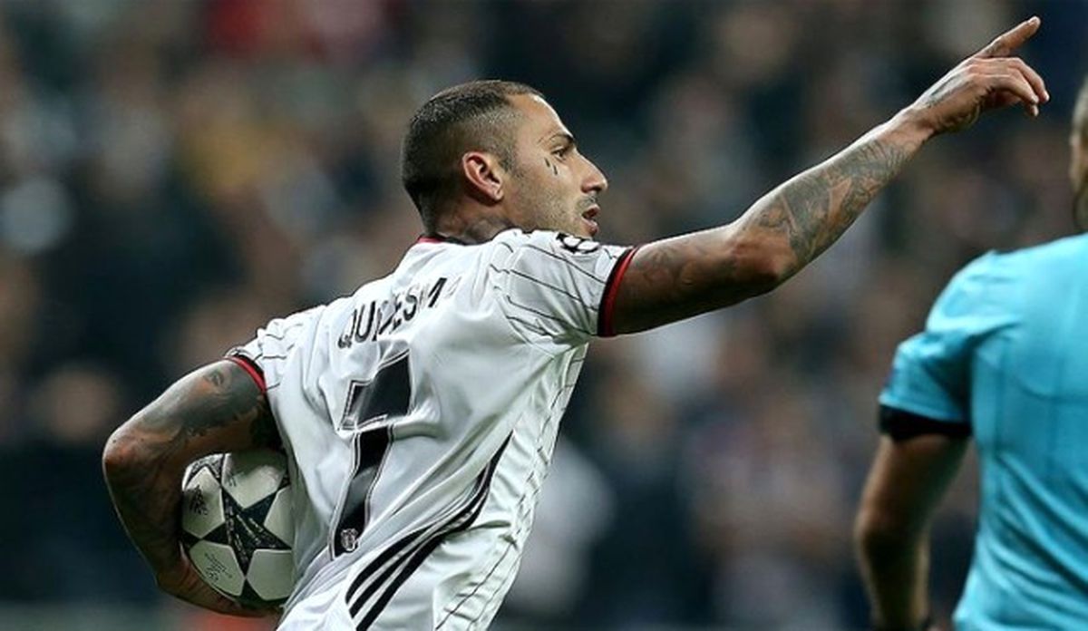 Beşiktaş\'ın Avrupa\'daki Golcüsü Quaresma