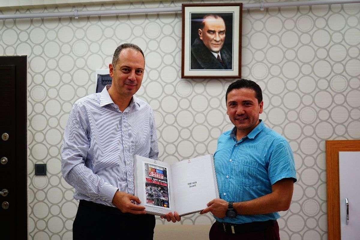 Bik Genel Müdür Yardımcısı Elçin, Yerel Gazeteleri Ziyaret Etti