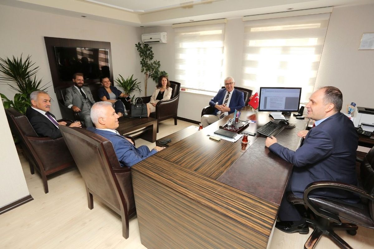 Bozbey\'den İlçe Emniyet Müdürü Akan\'a Ziyaret