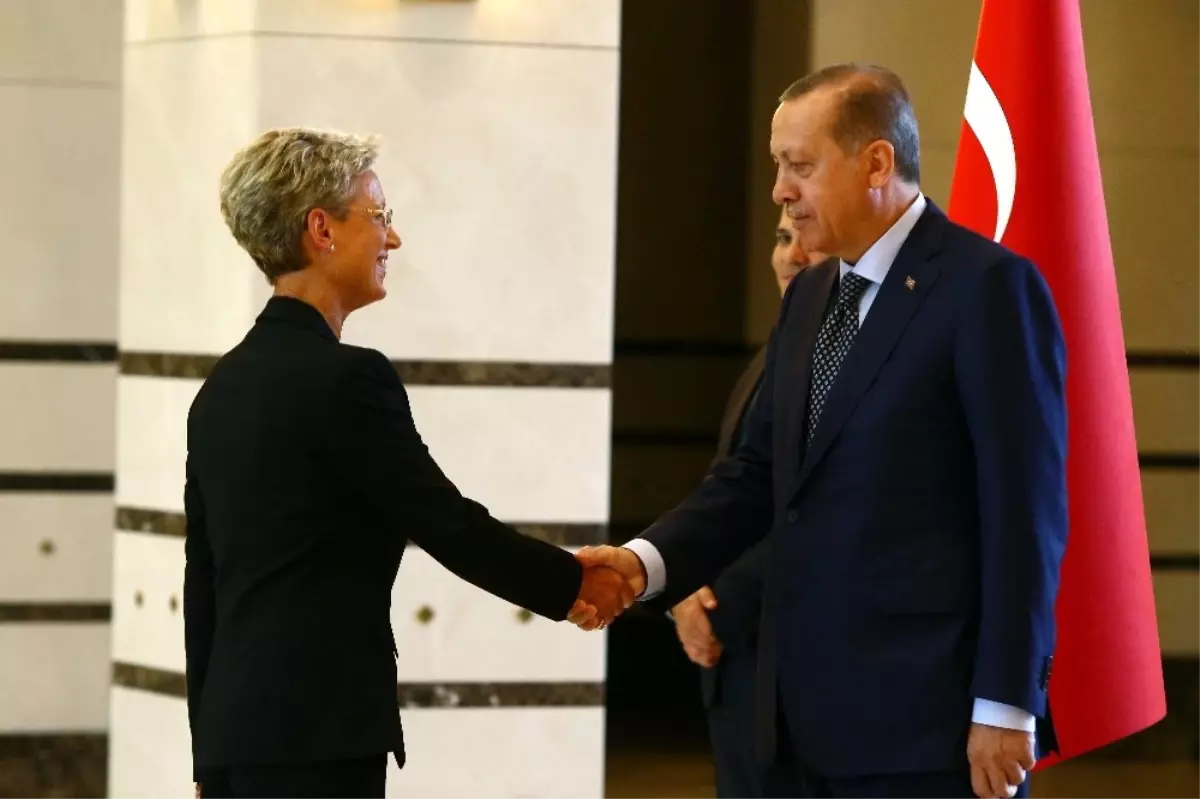 Cumhurbaşkanı Erdoğan, Avusturya Büyükelçisi Tilly\'i Kabul Etti