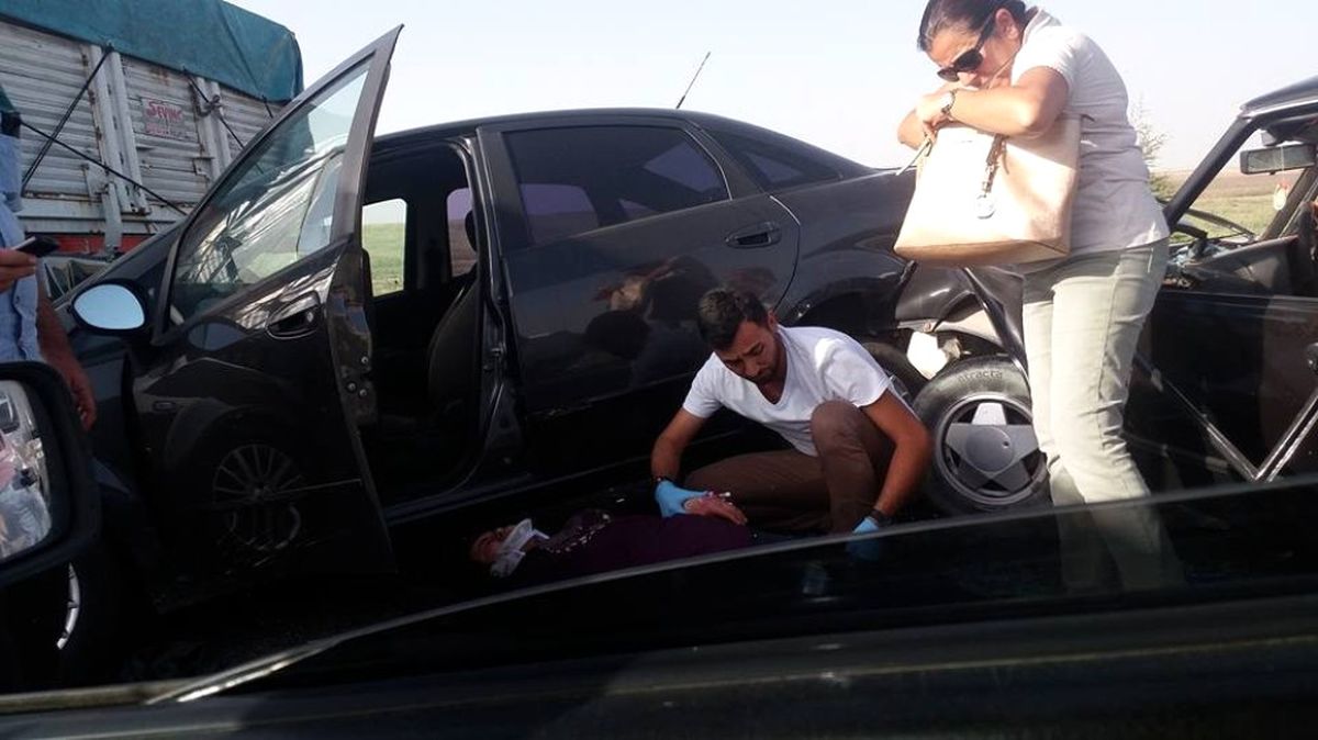 Eskişehir-Ankara Yolunda 12 Araç Birbirine Girdi