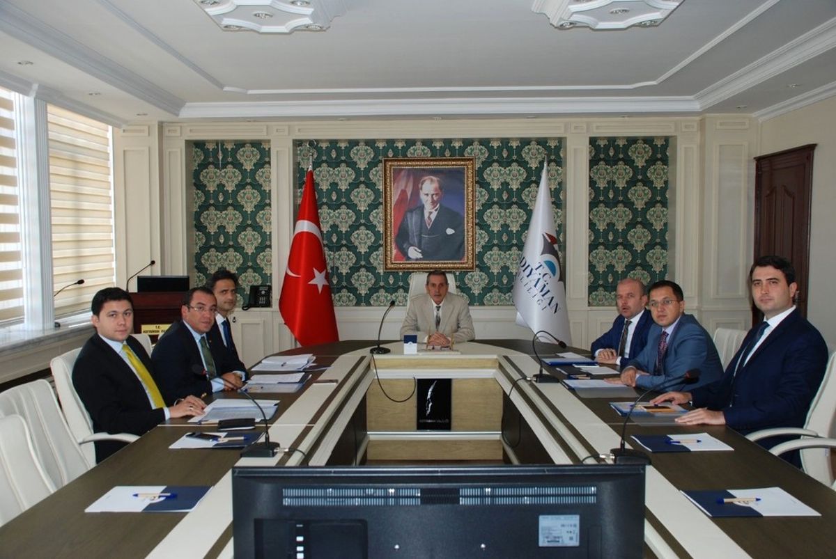 İlçe Kaymakamlarıyla Okul Güvenliği Toplantısı Yapıldı