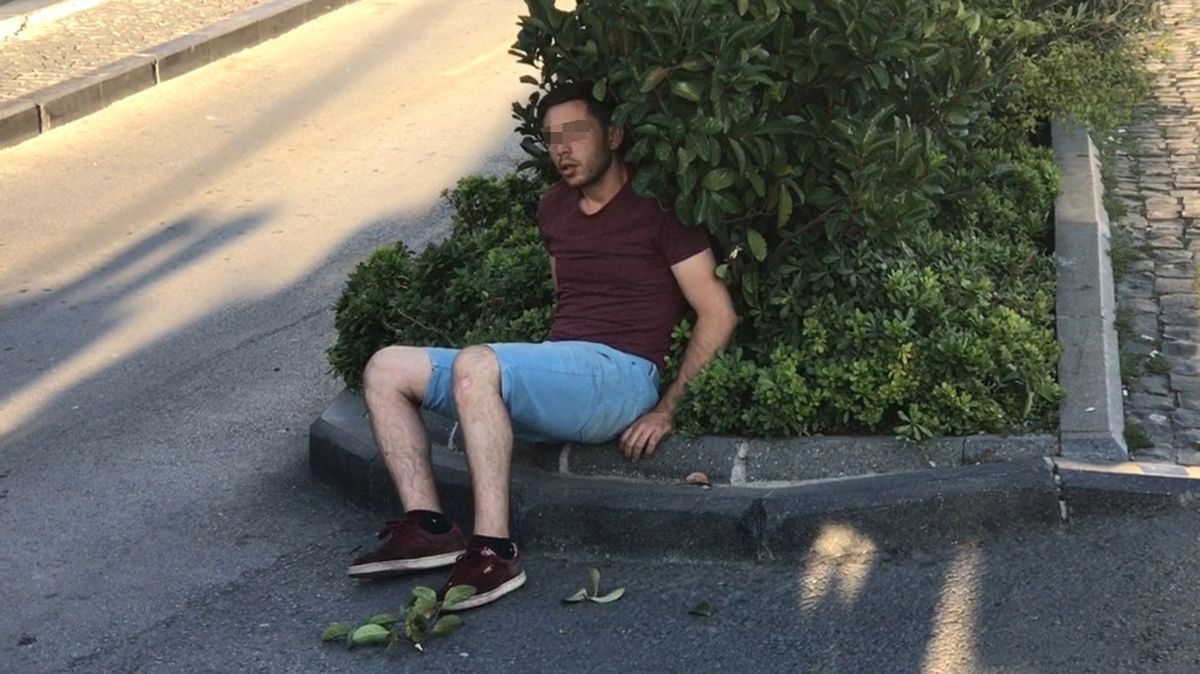 İstanbul\'un Göbeğinde Dehşet Verici Görüntü