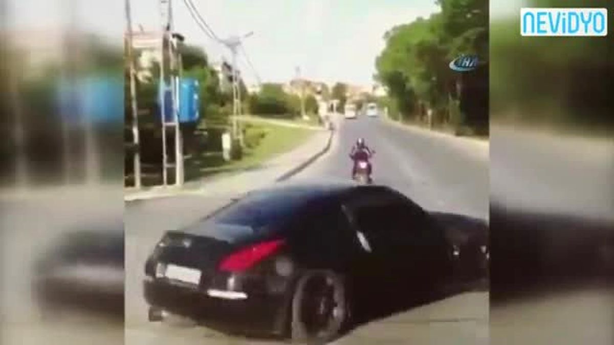 Trafik Magandasının Drifti Kamerada