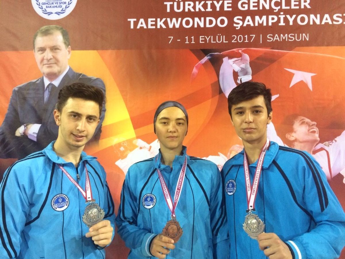 Türkiye Tekvando Şampiyonasında Kağıtspor\'a 3 Madalya