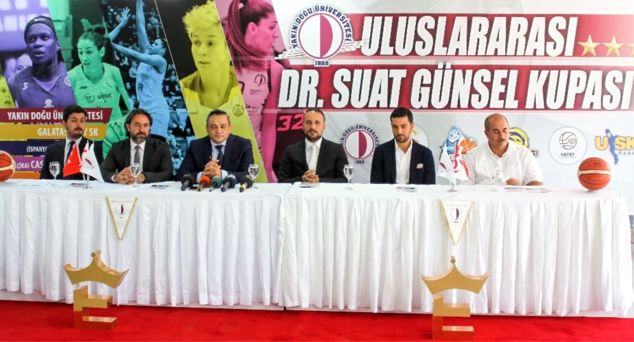 Uluslararası Dr. Suat Günsel Kupası Basın Toplantısı Yapıldı
