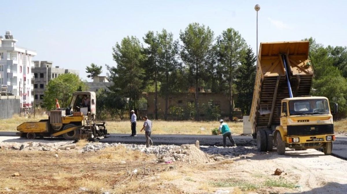 Adıyaman\'da Asfalt Çalışmaları