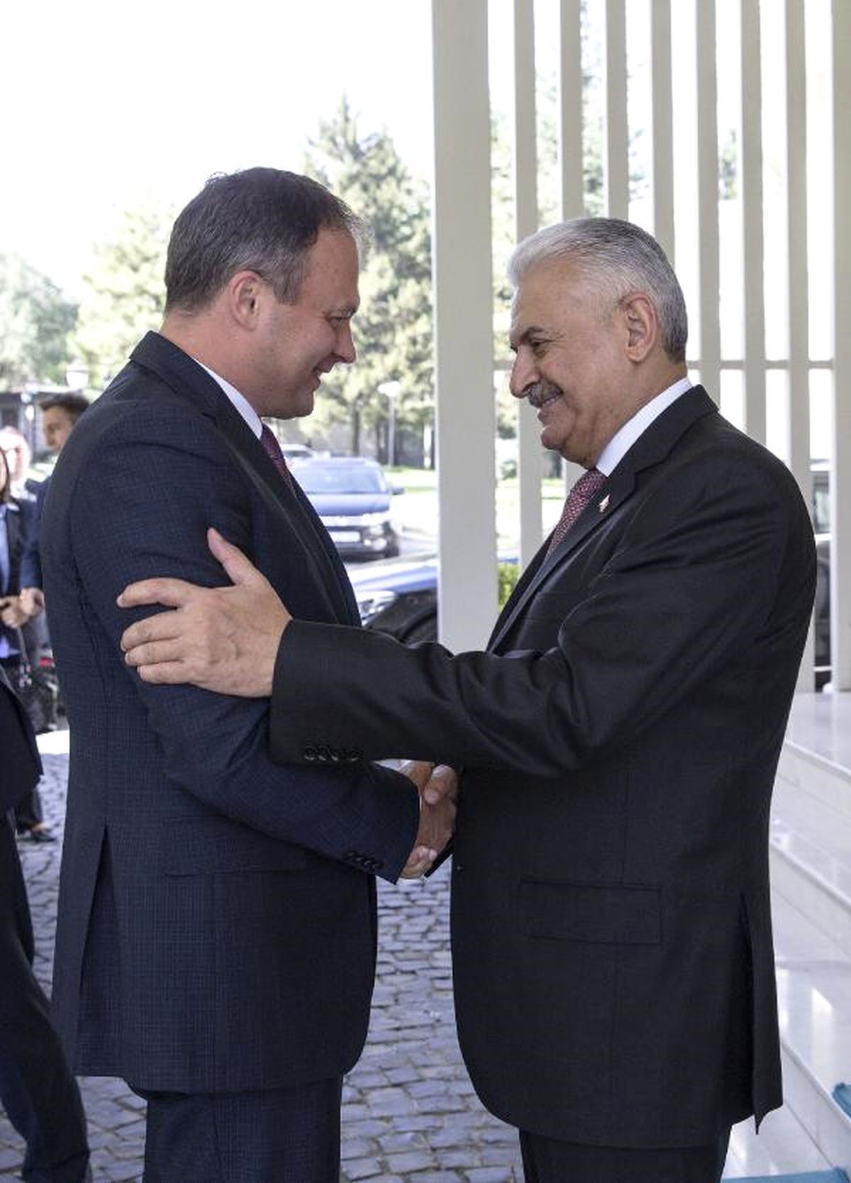 Başbakan Yıldırım, Moldova Parlamento Başkanı Candu\'yla Görüştü