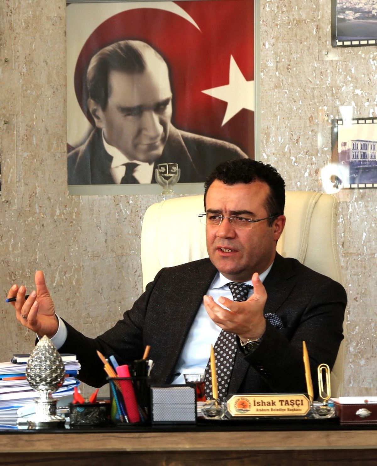 Başkan Taşçı\'dan CHP\'li Üyeye Atatürk\'ün Sözüyle Cevap