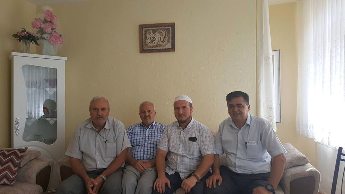 Başkan Yalçın, Hacıları Ziyaret Etti