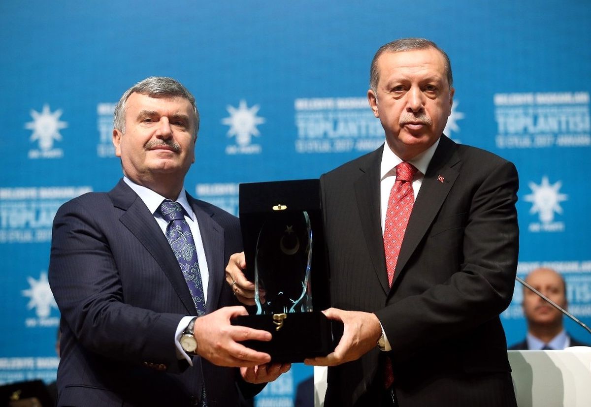 Cumhurbaşkanı Erdoğan\'dan Konya Büyükşehir\'e Ödül