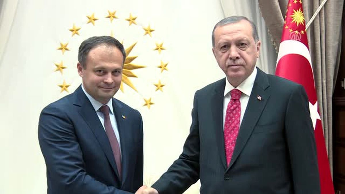Cumhurbaşkanı Erdoğan\'ın Kabulü