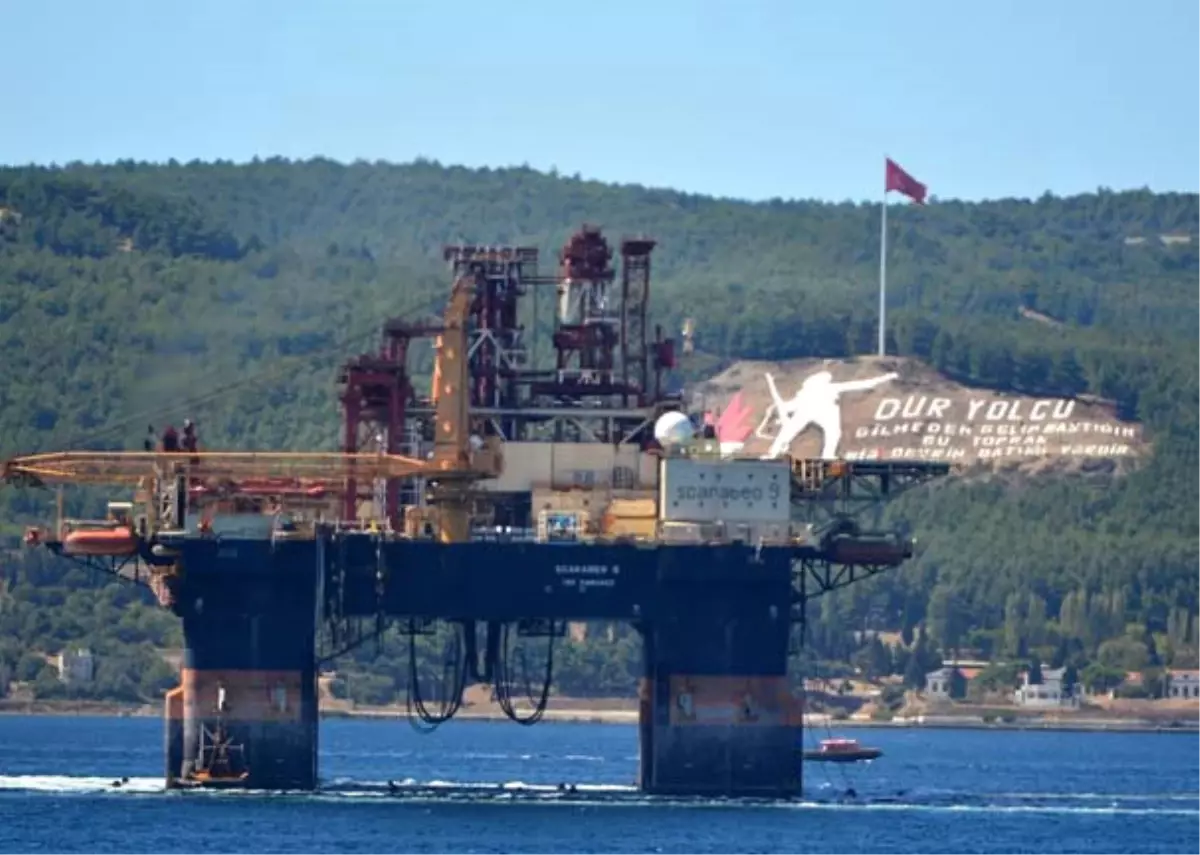 Dev Petrol Arama Platformu, Çanakkale Boğazından Geçti