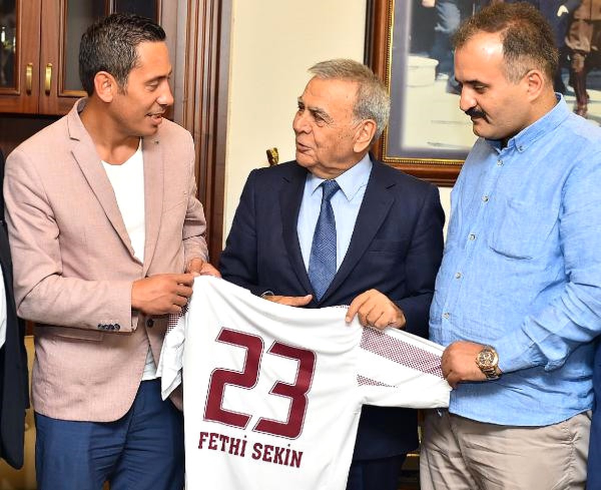 Elazığsporlu Yöneticilerden, Kocaoğlu\'na Fethi Sekin Teşekkür Ziyareti