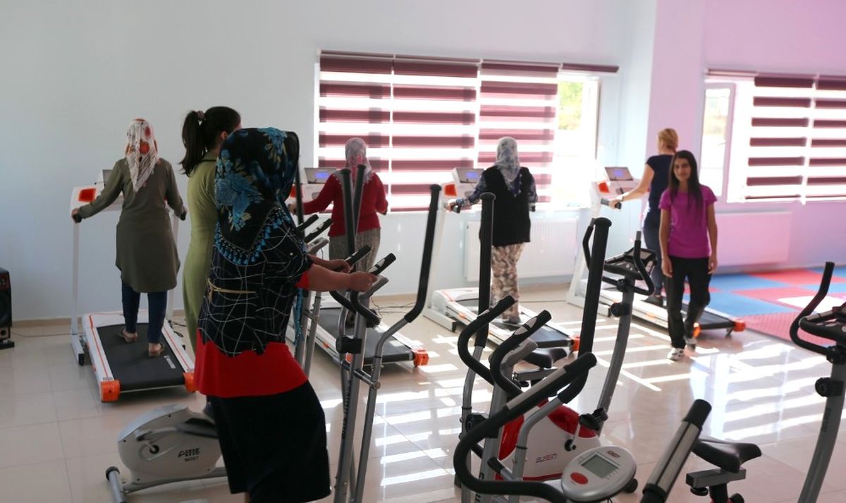 Gürpınarlı Kadınlara Ücretsiz Spor İmkanı