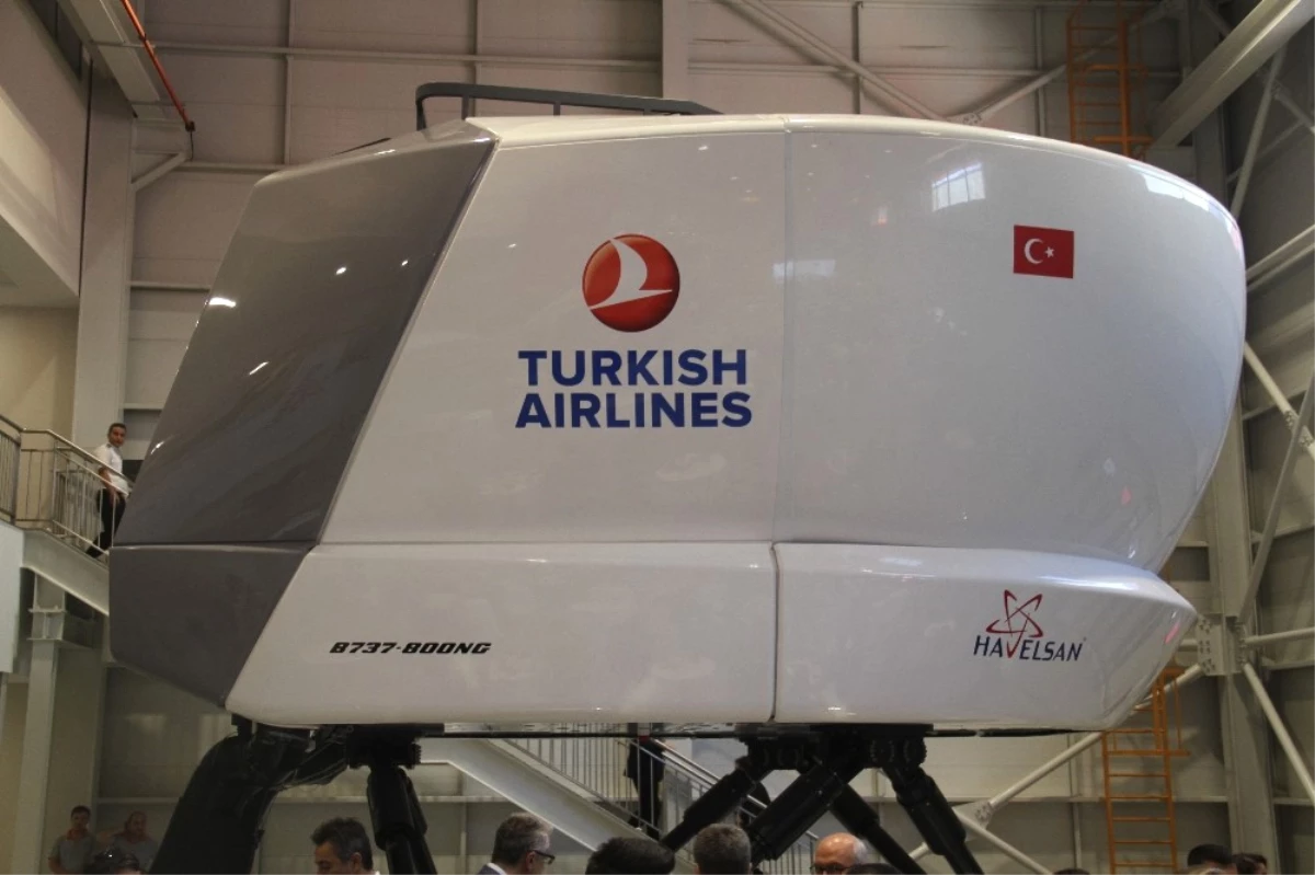 Havelsan\'ın Ürettiği Türkiye\'nin İlk Milli Sivil Uçuş Simülatörü THY Bünyesinde