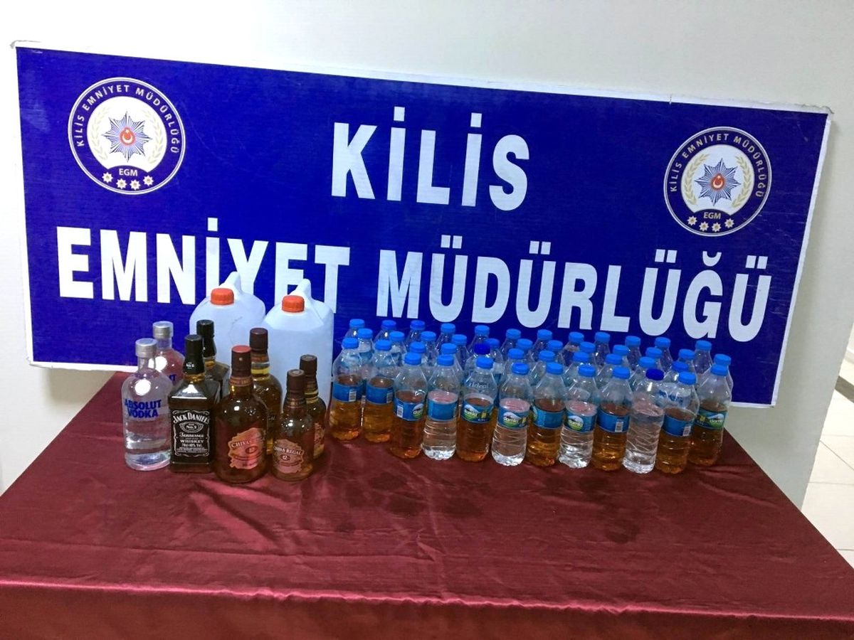 Kilis\'te Sahte İçki Operasyonu