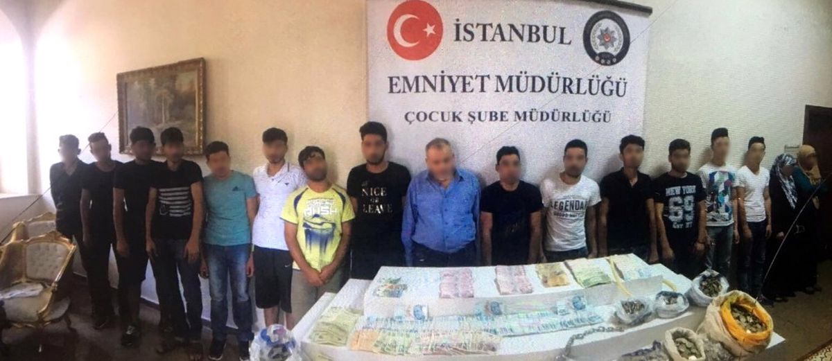Kiraladıkları Suriyeli Çocukları Dilendirdiği İleri Sürülen Çete Çökertildi