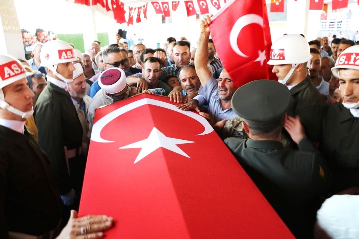 Şehit Piyade Sözleşmeli Er İbrahim Halil Çetinkaya Son Yolculuğuna Uğurlandı (1)