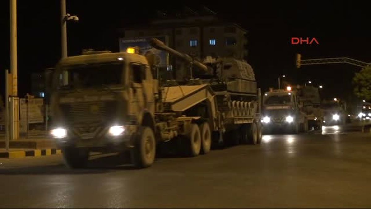 Suriye Sınırına Askeri Sevkiyat ?