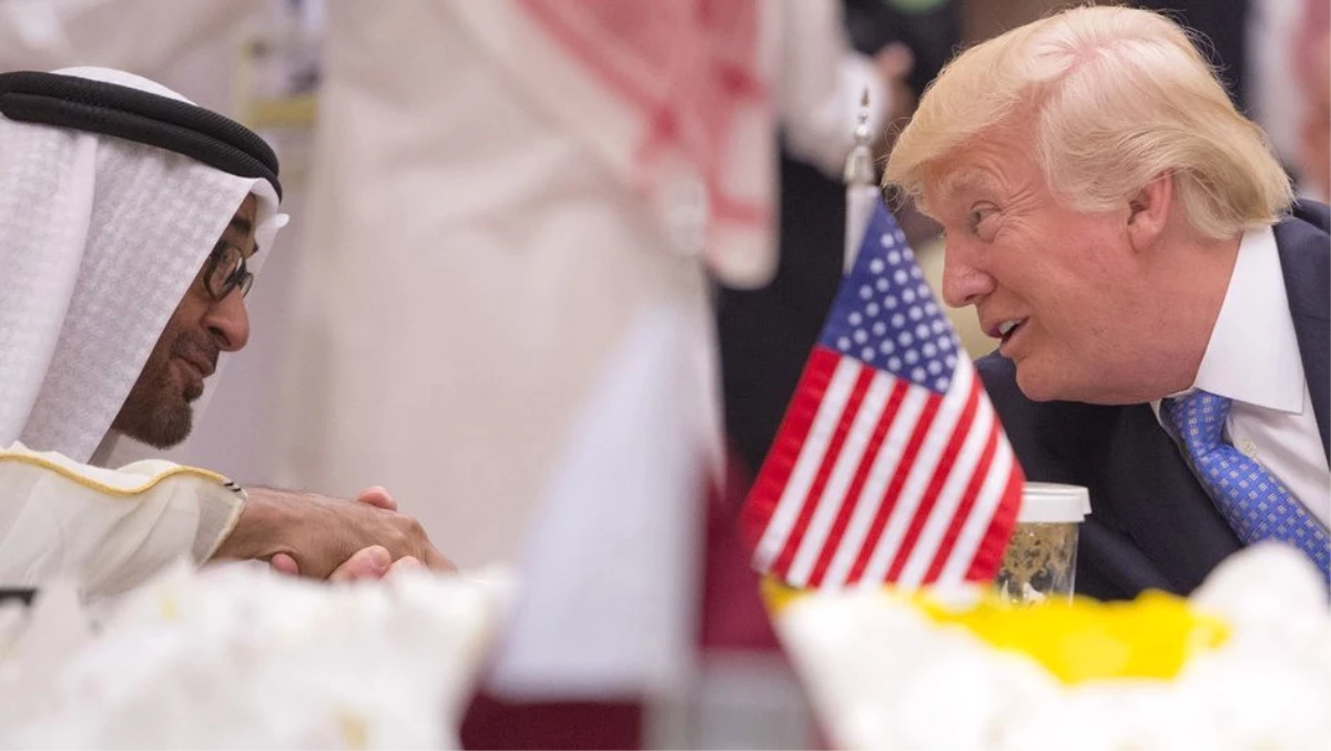 Trump, Bae Veliaht Prensi ile Katar\'ı Görüştü