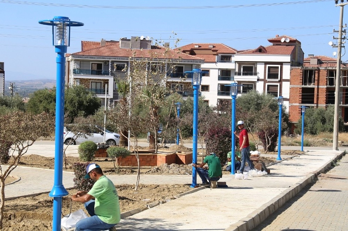 Turgutlu\'nun Yeni Yaşam Alanı Işıl Işıl Oluyor