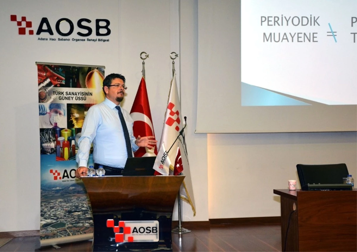 Aosb\'de "İş Sağlığı ve Güvenliği" Semineri